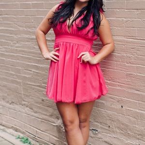 Pink Lucy in the sky mini dress! *Open to any offers